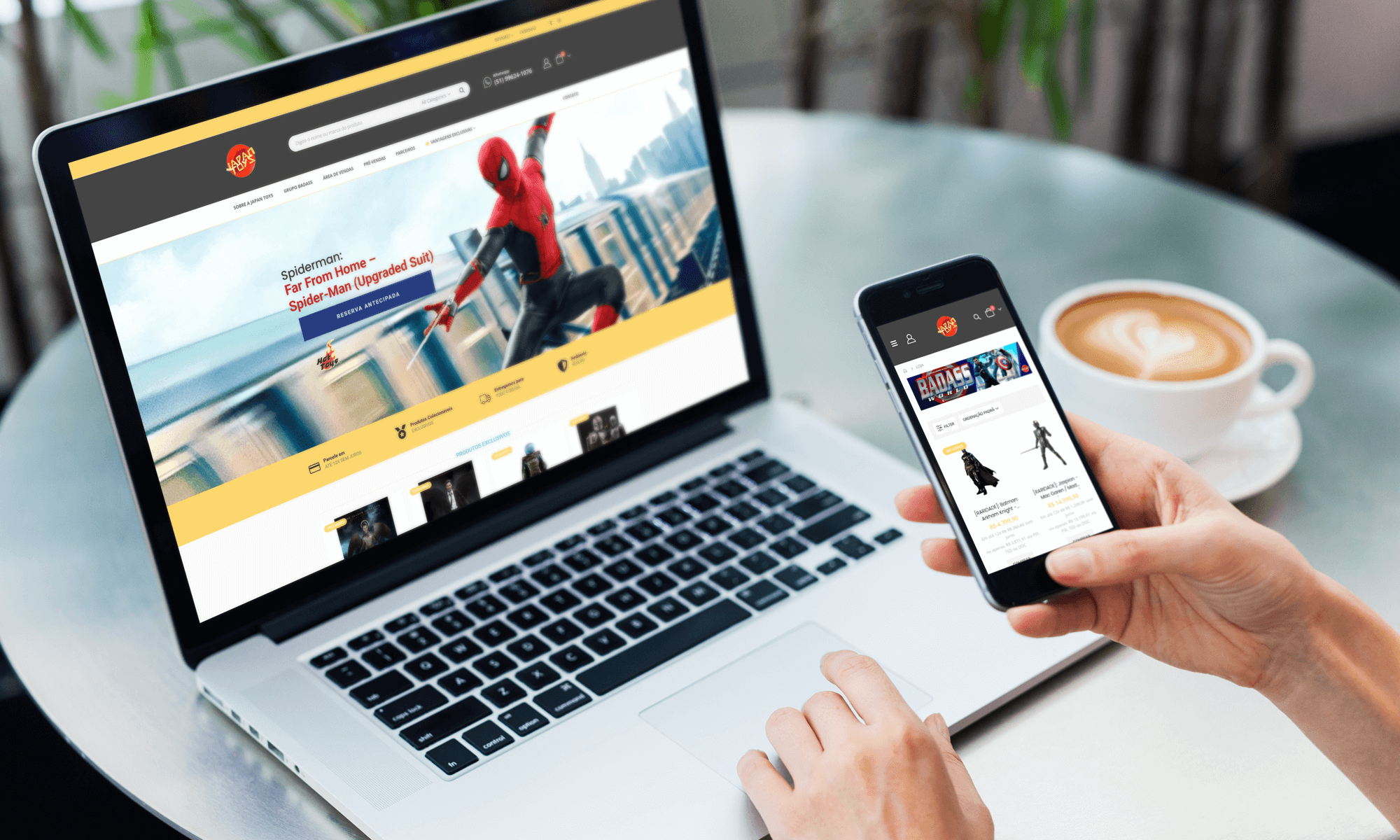 E-commerce · SaaS B2B · Hobby & Colecionáveis